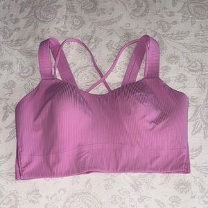 lululemon like a cloud bra Women's Pink Strappy Bralette Cup B/C